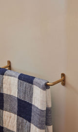 BRASS TOWEL BAR — NEW SIZE!