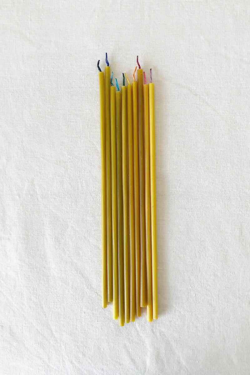 PURE BEESWAX SLIM CANDLES