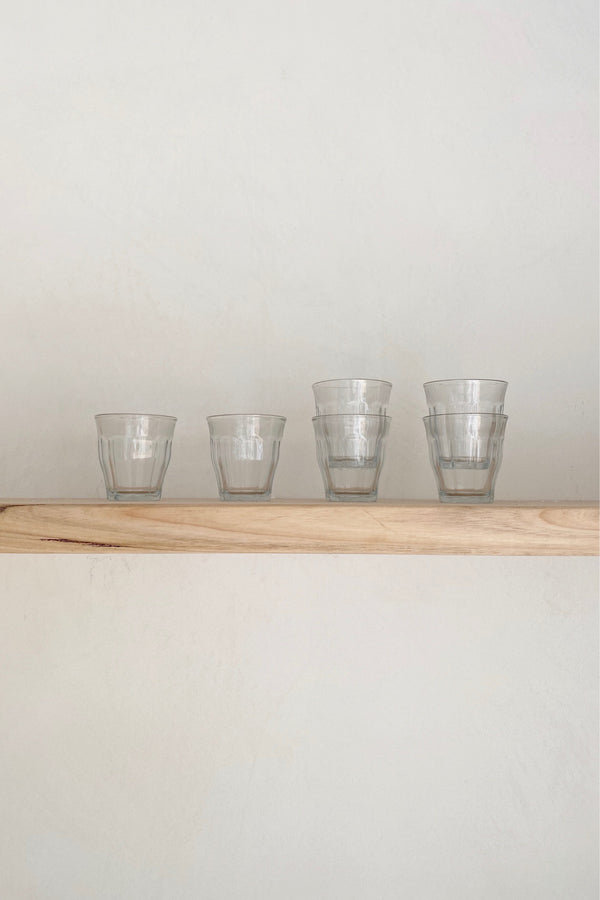 CLASSIC FRENCH TABLE GLASSES - SET OF 6