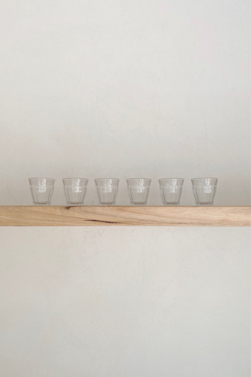 CLASSIC FRENCH TABLE GLASSES - SET OF 6