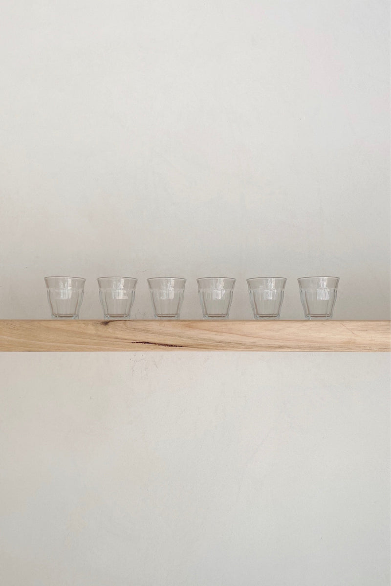 CLASSIC FRENCH TABLE GLASSES - SET OF 6