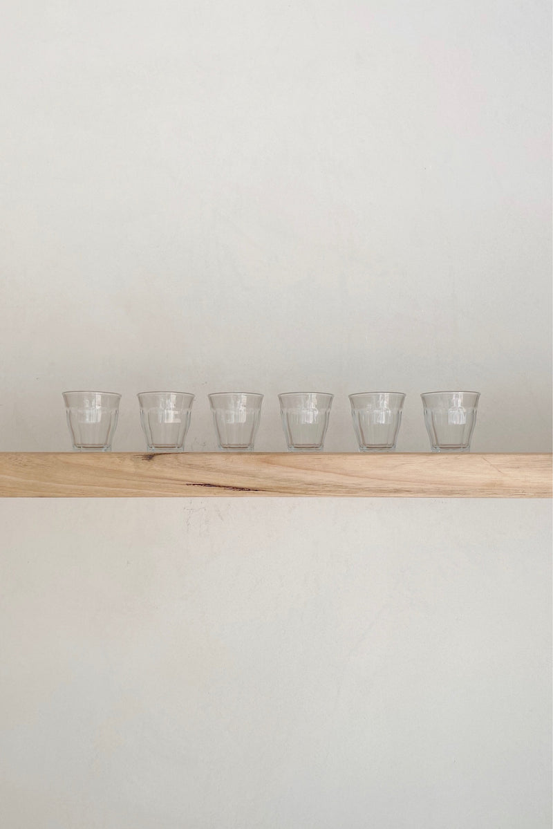 CLASSIC FRENCH TABLE GLASSES - SET OF 6