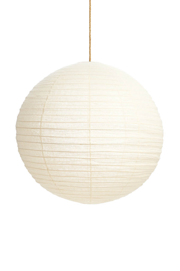 CLOUD LINEN ROUND PENDANT IN IVORY
