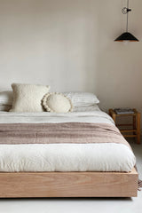 TEXTURED SQUARE CUSHION | NATURAL
